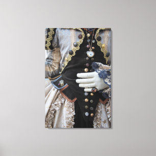 Impressão Em Tela Corpete de Steampunk, Carnaval, Veneza