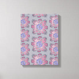 Impressão Em Tela Corrente Prismática: Arte de Fluxo Abstrato