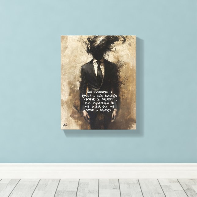 Impressão Em Tela Correntes (Insitu(piso de madeira))