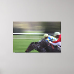 Impressão Em Tela corrida de cavalos 3