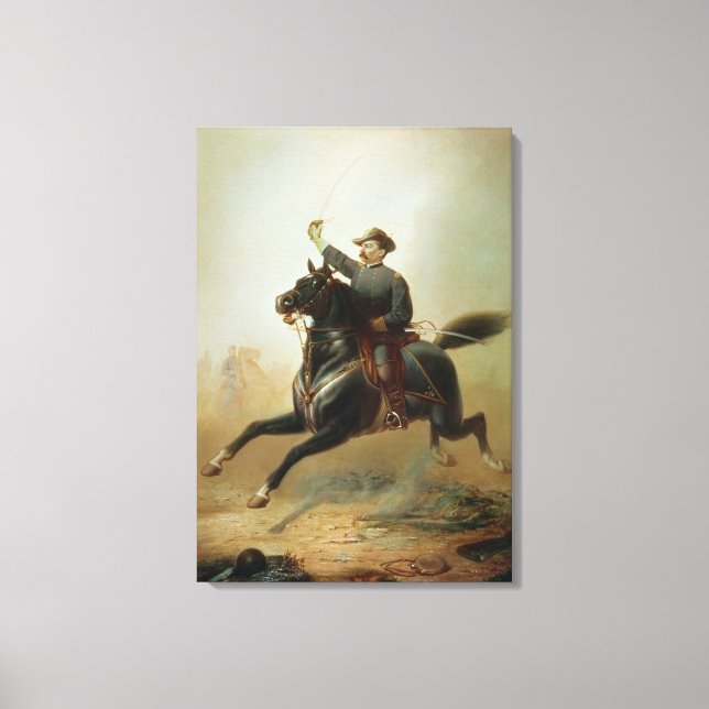 Impressão Em Tela Corrida de Sheridan, 1871 (Frente)