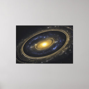 Impressão Em Tela Cosmic Abyss