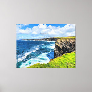 Impressão Em Tela Costa da Irlanda, fotografia,
