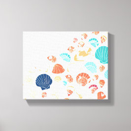 Impressão Em Tela Costa de Conchas