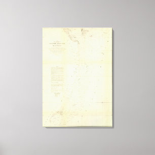 Impressão Em Tela Costa de Delaware, Maryland, pinta de Virgínia