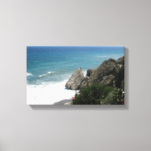Impressão Em Tela Costa de Nerja, Espanha
