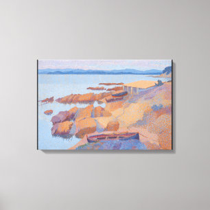 Impressão Em Tela "Costa perto de Antibes" por Henri Edmond Cross