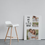 Impressão Em Tela Cota de Foto do Casal de Colagem Moderna e Amor Ro<br><div class="desc">Cota de Foto do Casal de Colagem Moderna e Amor Romântico</div>