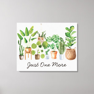 Impressão Em Tela Cota de jardinagem de aquarela