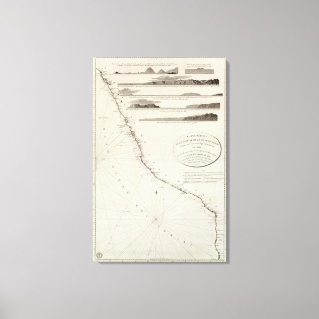 Impressão Em Tela Cote, Peru (Frente)