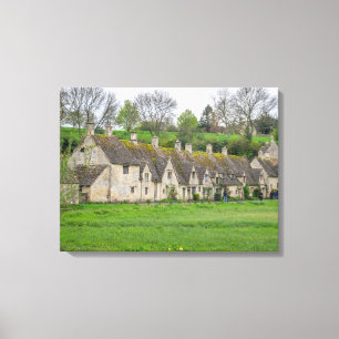 Impressão Em Tela Cotswolds Bibury Arlington Telas de exibição de li