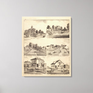 Impressão Em Tela Court House of Stillwater, Minnesota