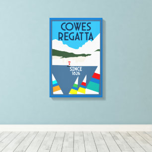 Impressão Em Tela Cowle of Wight Yacht Regatta