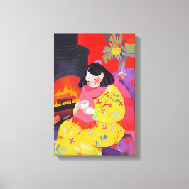 Impressão Em Tela Cozy Winter Morning