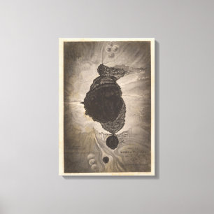 Impressão Em Tela Cratera de Mokuaweoweo, Mouna Loa, Havaí