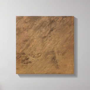 Impressão Em Tela Cratera de Tenoumer na Mauritânia