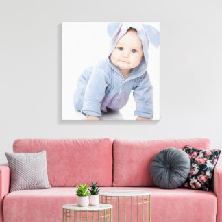 Impressão Em Tela Create Your Own Custom Kids Children Photo Modern