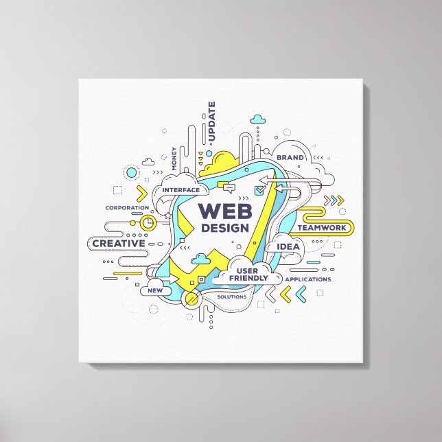 Impressão Em Tela Credo do Empreendedor (Frente)
