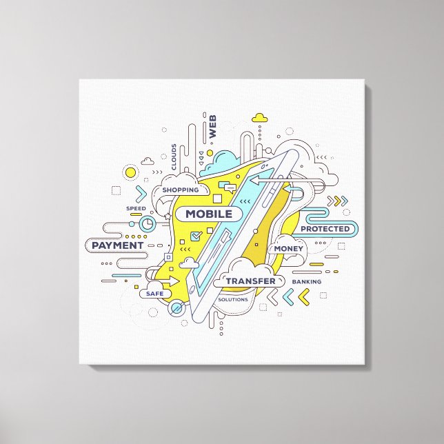 Impressão Em Tela Credo do Empreendedor (Frente)