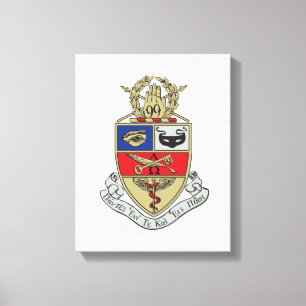 Impressão Em Tela Crest da Kappa Psi
