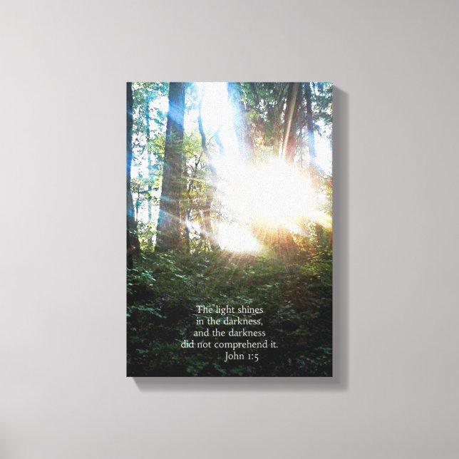 Impressão Em Tela Criações de Escrituras Cristãs de Bíblias Versa (Frente)