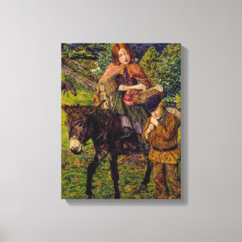 Impressão Em Tela Crianças indo ao mercado (por John Lee)