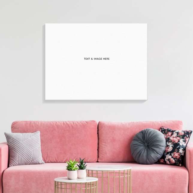 Impressão Em Tela Crie o seu próprio branco (Insitu(Sala de estar))