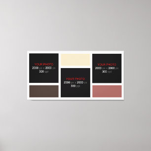 Impressão Em Tela Crie sua própria Colagem de Fotos Personalizada 00