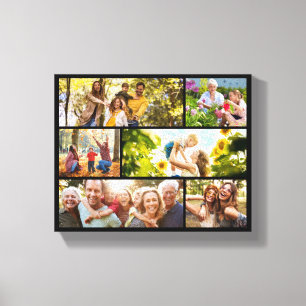Impressão Em Tela Crie Sua Própria Colagem de Fotos Personalizada co