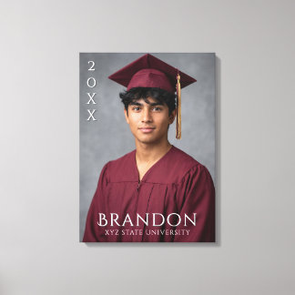 Impressão Em Tela Crie Sua Própria Foto de Formatura Personalizada 