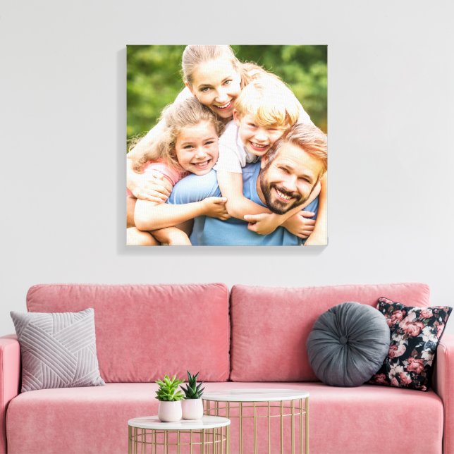 Impressão Em Tela Crie Sua Própria Foto Imagem Personalizada DIY (Insitu(Sala de estar))