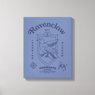 Impressão Em Tela Crista de Sabedoria e Perspicácia da RAVENCLAW™