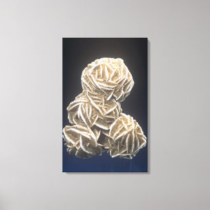 Impressão Em Tela Cristais de barite com gipsita, normando,