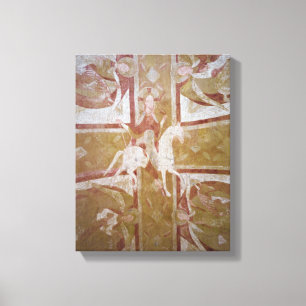 Impressão Em Tela Cristo num cavalo branco