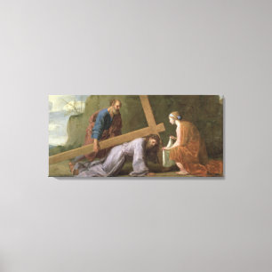 Impressão Em Tela Cristo que leva a cruz, c.1651