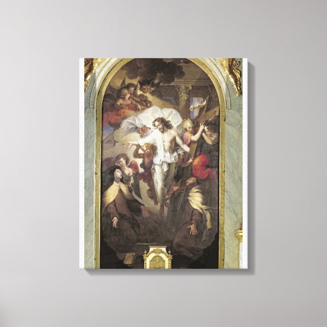 Impressão Em Tela Cristo ressuscitado (Frente)