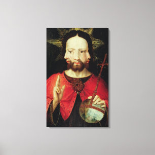 Impressão Em Tela Cristo Trinitarian, c.1500