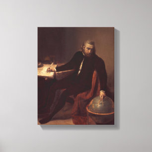 Impressão Em Tela Cristóvão Colombo, 1839