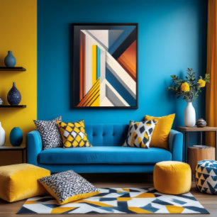 Impressão Em Tela Cromatismo Estrutural