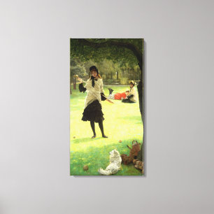 Impressão Em Tela Croquet, c.1878