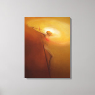 Impressão Em Tela Crucificação:  Cristo que tira tudo a si mesmo