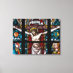 Impressão Em Tela Crucifixo