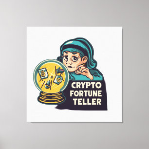 Impressão Em Tela Crypto Fortune Teller