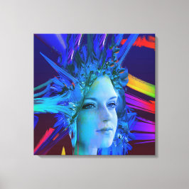 Impressão Em Tela Crystal do Espaço