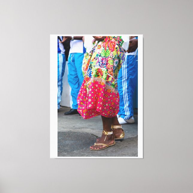 Impressão Em Tela culture dancing (Frente)