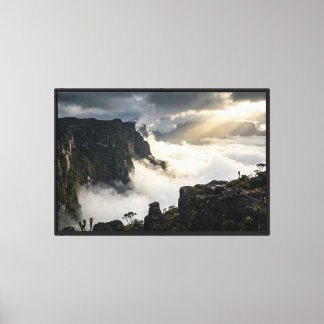 Impressão Em Tela Cume Antigo do Monte Roraima - Hiper-Realista