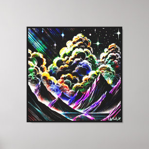 Impressão Em Tela Cumulus Canyon