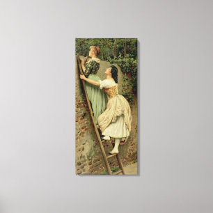 Impressão Em Tela Curiosidade, do Ano das Peras, Natal, 1892