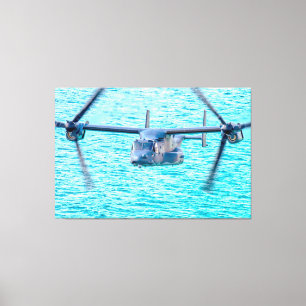 Impressão Em Tela CV-22 OSPREY 40x60