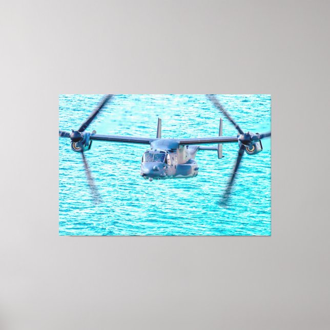Impressão Em Tela CV-22 OSPREY 40x60 (Frente)
